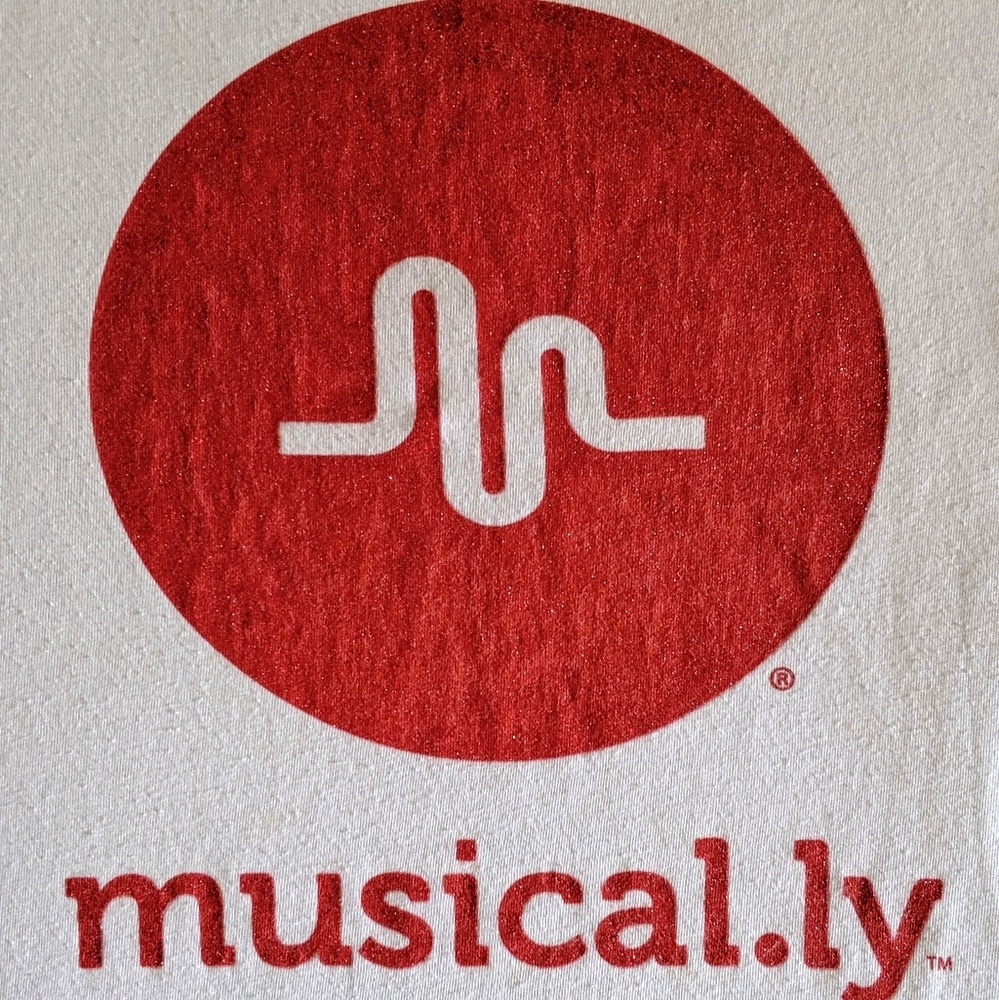 musical.ly Girls Tee Shirt